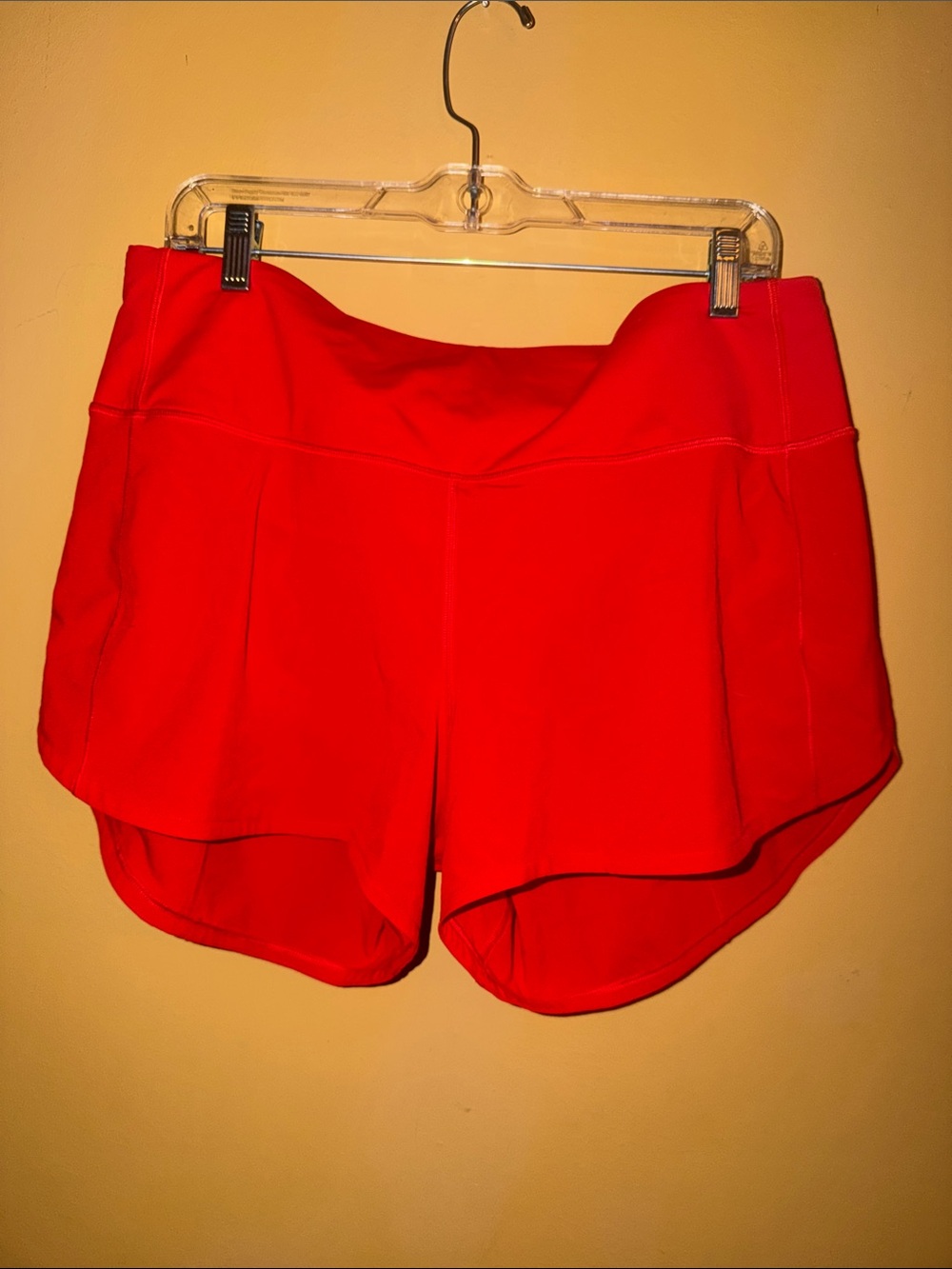 lululemon athletica Women's Red Athletic Shorts